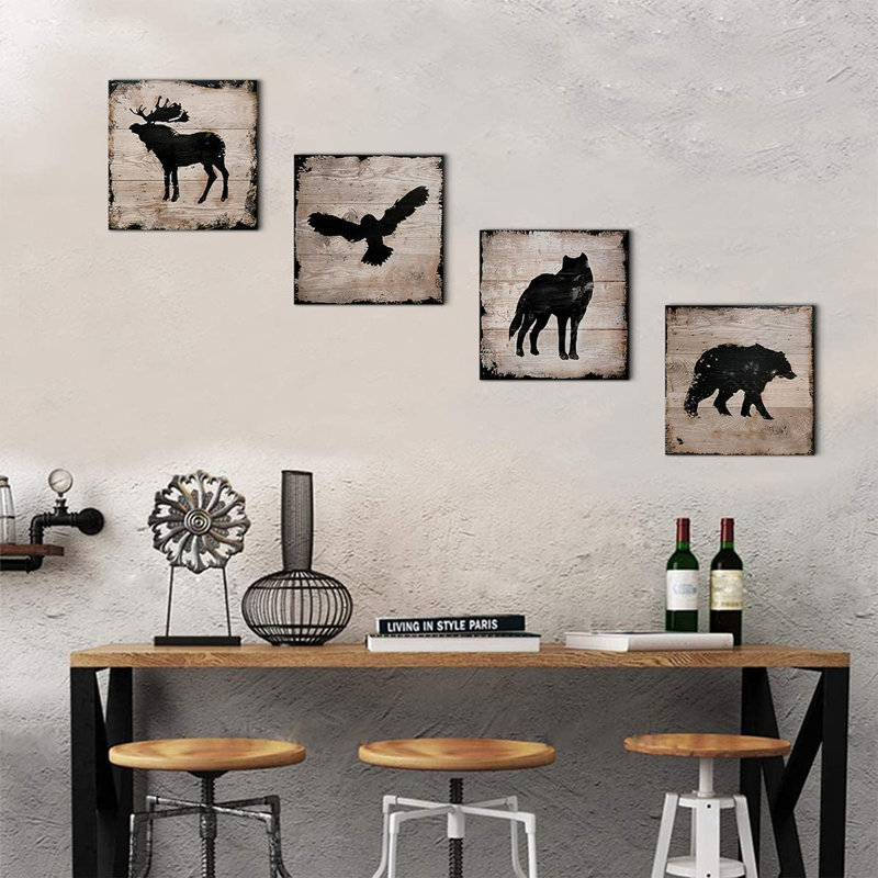 4 Piece Wrapped Canvas Print