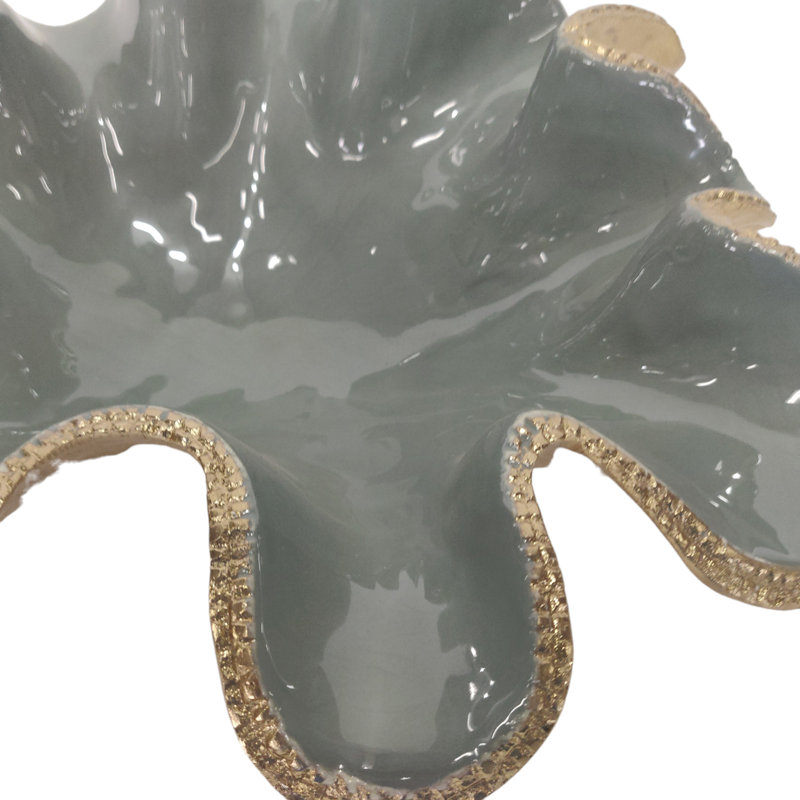 Gannon Handmade Aluminum Decorative Bowl