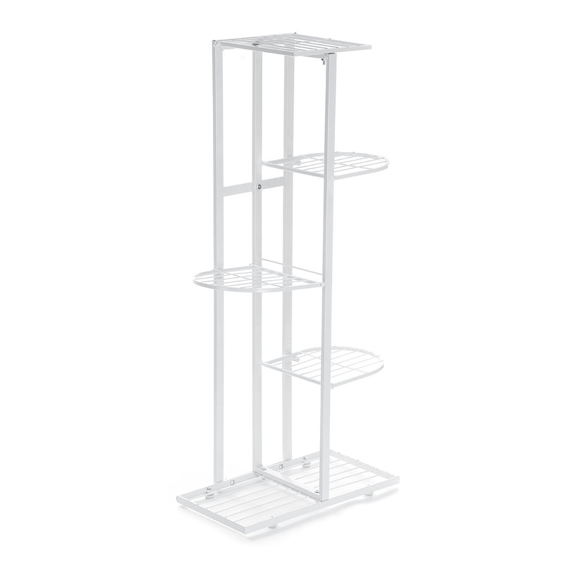 Support pour plante à 5 niveaux Didar, Blanc