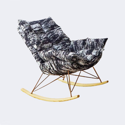 Chaise berçante légère de luxe
