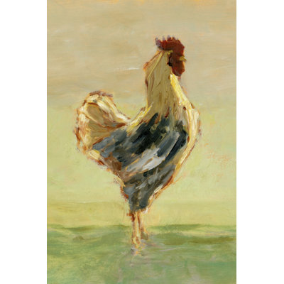 Sunlit Rooster I - Painting on Canvas