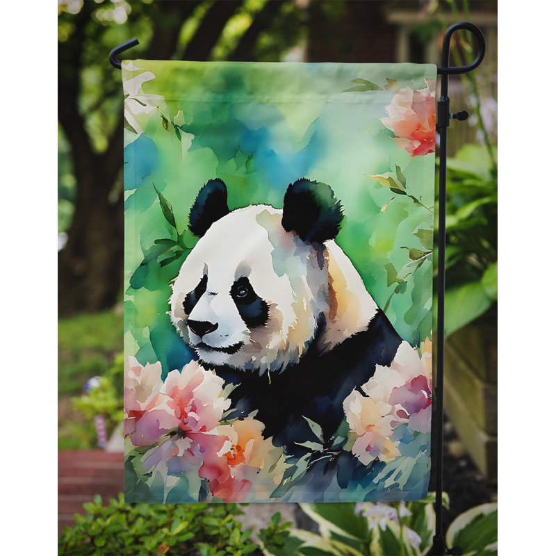 Drapeau de jardin en polyester double face H 15,5 po x l 11,25 po