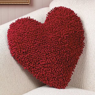 3D Lips Soft Velvet Cushion Throw Pillows for Couch Bed Living Room, Insert  Included, Dark Red, 20 X 11 inches 