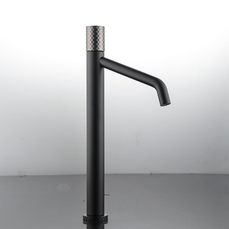 Single-Hole Single-handle Bathroom Faucet, Matte Black
