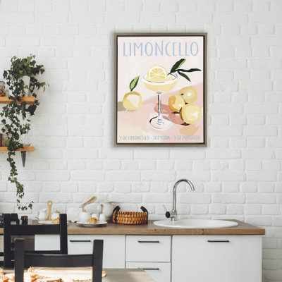 Cadre flottant Limoncello