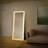 Marilyn Illuminated Leaner Floor Mirror - 71", Chrome