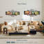 "Love Love", impression sur toile 5 pièces-93822563