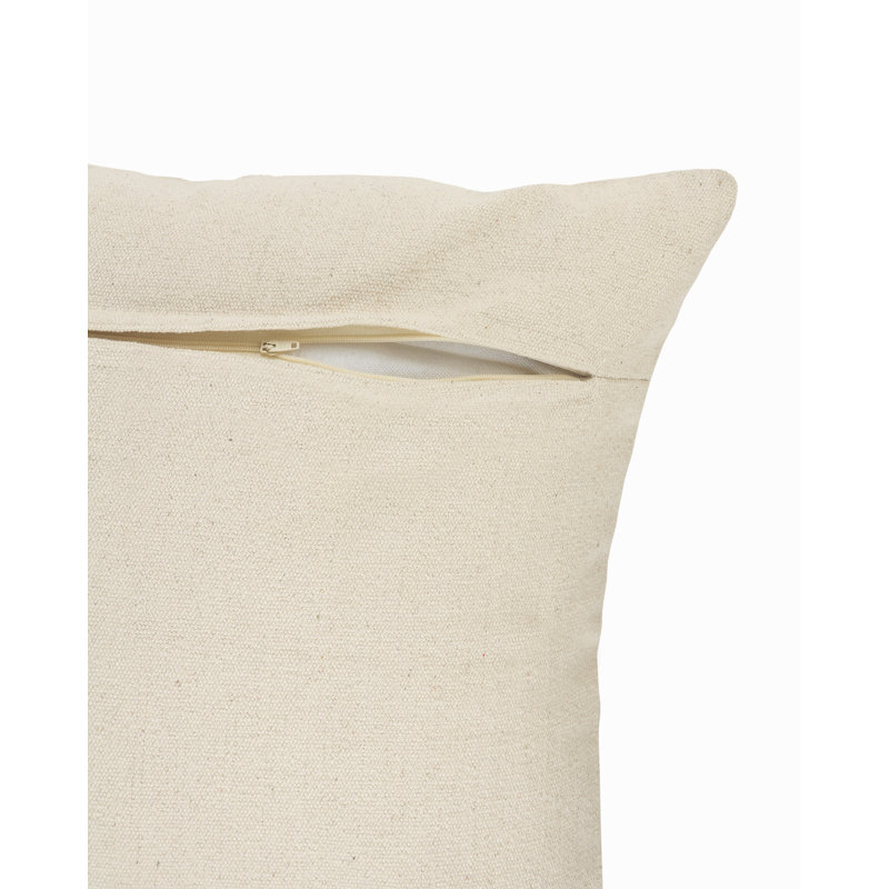 Housse de coussin en coton matelassé Traditional, Rose clair / Crème, Polyester/ bourre en polyester