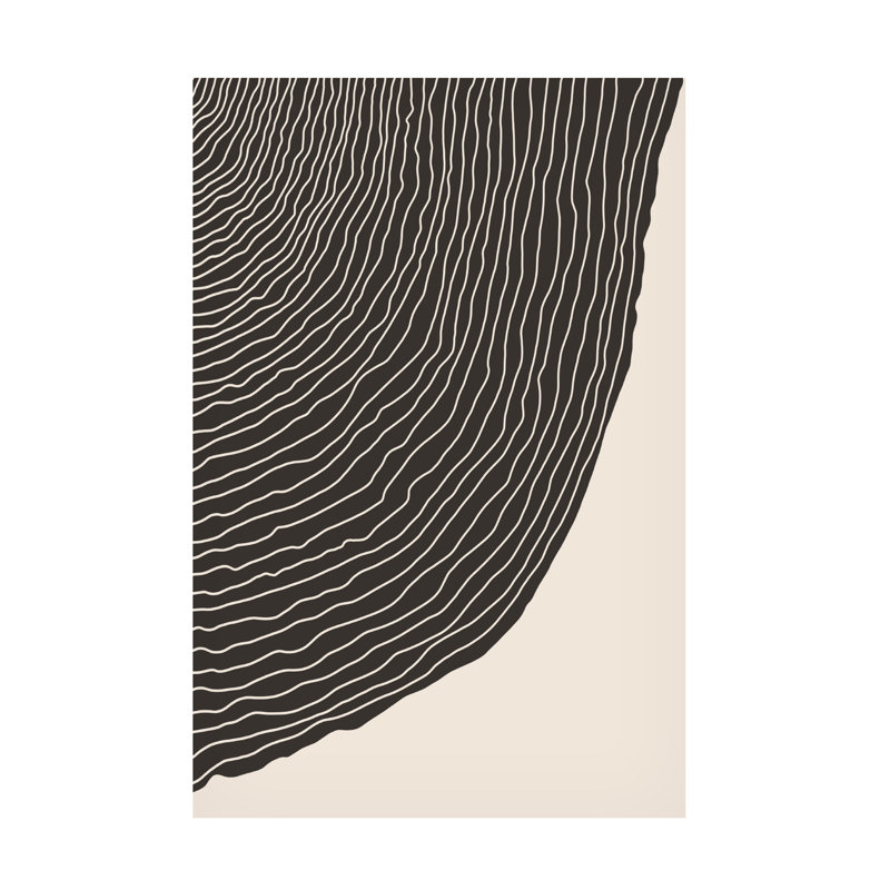 «Jay Stanley Minimal Line Design 1», reproduction sur toile, H 47 po x l 30 po x P 2 po