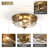 Modern 4-Light Flush Mount Ceiling Light-127658759