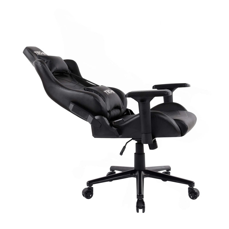 Fauteuil de jeu ergonomique à haut dossier pour PC, hauteur réglable