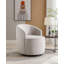 Fauteuil demi-tonneau en velours