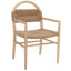 Chaise avec accoudoirs en bois massif Kashmir-980238152-980238158