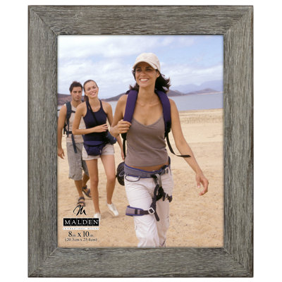 Kluge Dark Gray Wood Matte Picture Frame