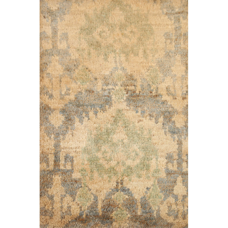 Tapis marocain abstrait pour vestibule 2x3