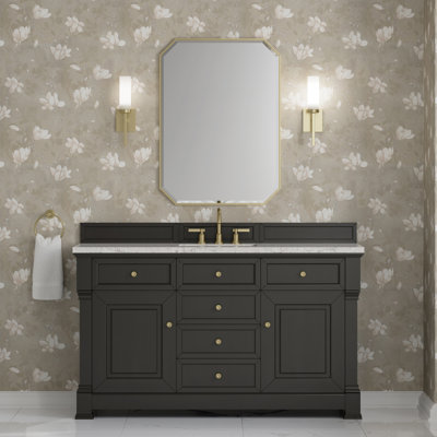 Meuble-lavabo simple l 60 po Brookfield