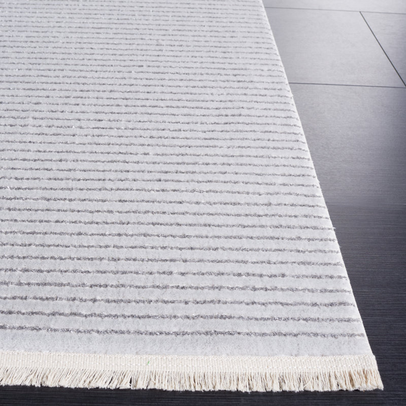 Striped Area Rug, Rectangle 91 x 152cm