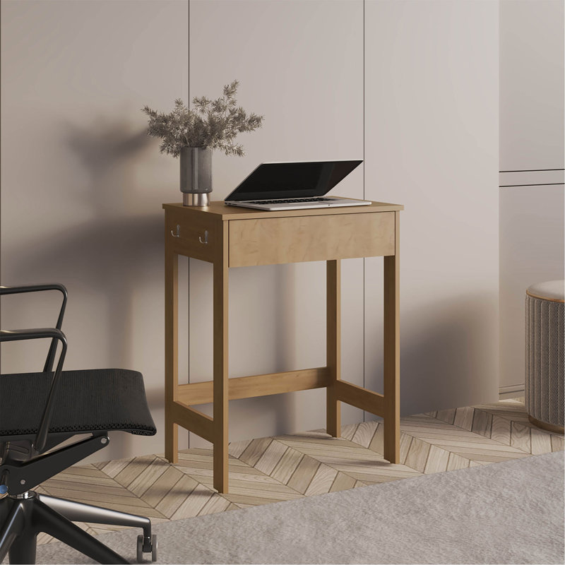 Bureau d'ordinateur, 1 tiroir, 4 pieds