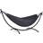 Standing Patio Hammock - Portable and Foldable with Stand Included. Ideal for Outdoor Relaxation on Patios, Decks, or in Gardens. Easy to Set Up and Take Down. Compact Design Allows for Hassle - Free Storage. Enjoy Comfortable Lounging Anywhere Outdoors-567239036