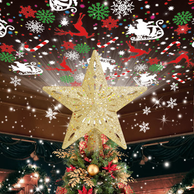 Jaquest 9.4'' Astrology & Stars Tree Topper