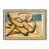 Feuille de champagne en relief