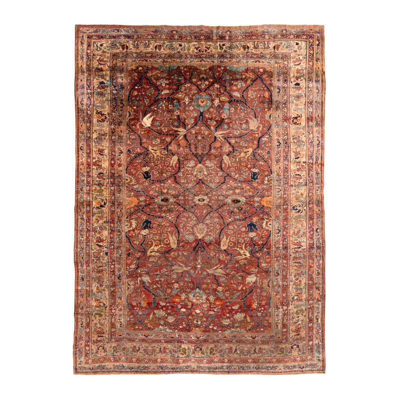 One-of-a-Kind 8’x10’8” Hand Knotted Area Rug