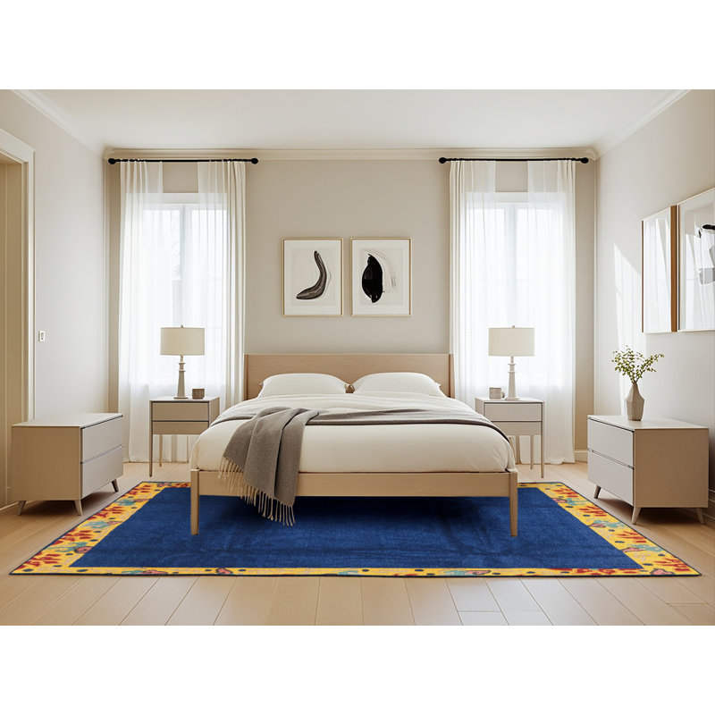 Abstract Indoor Rug, Rectangle 5' x 8'
