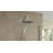 Abyss Exposed Wall Mount Shower Faucet Set with Hand Shower (Valve Included)-91335729