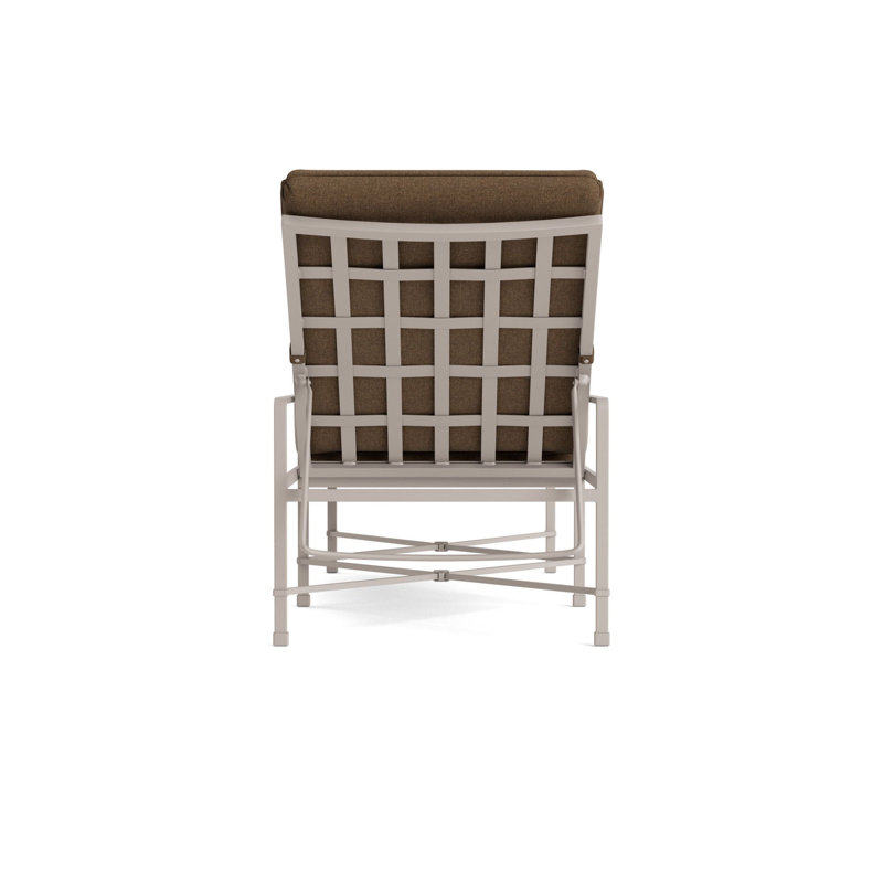 Venetian Outdoor Chaise Lounge, Fusion Moccasian, Dove Smooth