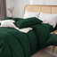 Rienk Super Soft 250 TC Microfibre Reversible Plain Duvet Cover Set With Pillow Cases-843663396-843219825