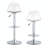     Kimara Modern Rotation Pneumatic Height Adjustment 40" Counter Stools (Set of 2)-948509017