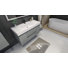 Mitul 47'' Single Bathroom Vanity with Acrylic Top