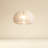 16" Diameter Modern Pumpkin Chandelier