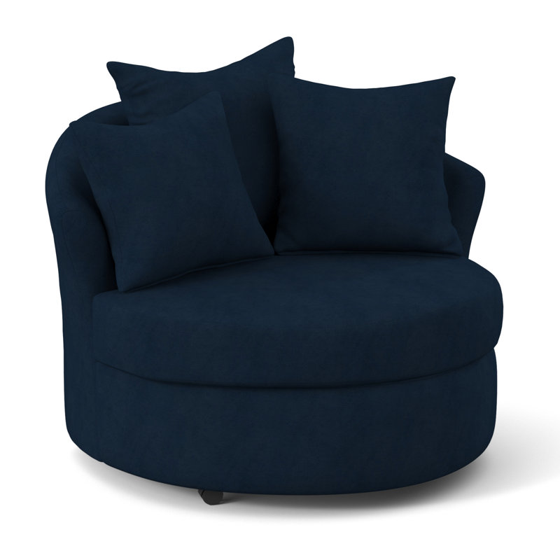 Fauteuil demi-tonneau Alsup, Saphir Bulldozer