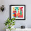 Strike a Pose I - peinture encadrée-90246844-90246845