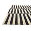 Tapis noir et blanc Ohlson