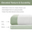 Rideau de douche spa gaufré vert 36 x 72 po avec traitement 3M-1240632042-1241060351