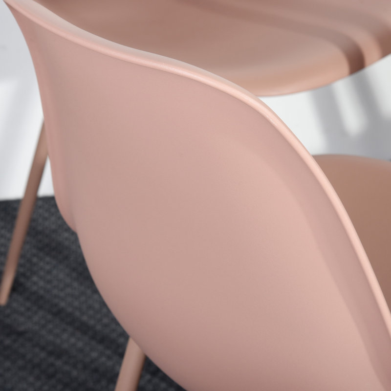 Tolya Side Chair, Pink