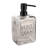 Glass Soap Dispenser PURE SOAP 18 FL OZ-71910799