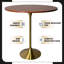 Table de salle à manger à hauteur de bar Greydon-722927068-722927069