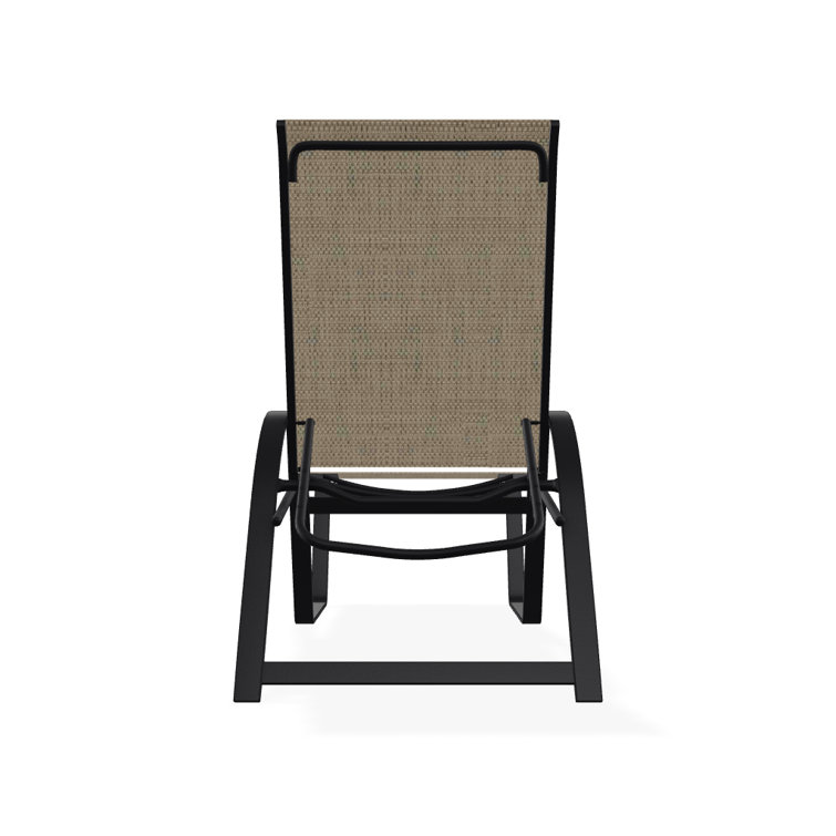 Holna Outdoor Rust-Resistant Metal Chaise Lounge