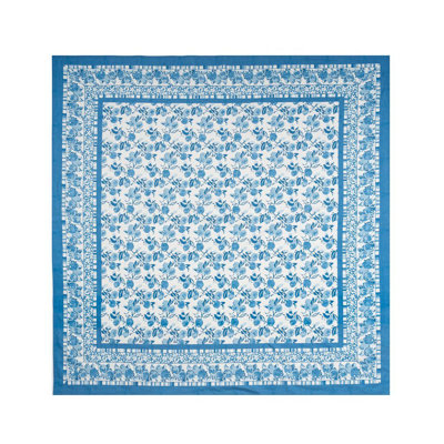 Citron Handmade Floral Tablecloth