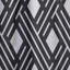 Monogramme à motif géométrique II - Rideau simple occultant moderne Mid-Century-479732373