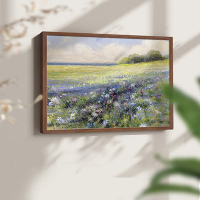 Au bord de la mer - Reproduction encadrée - Restickable