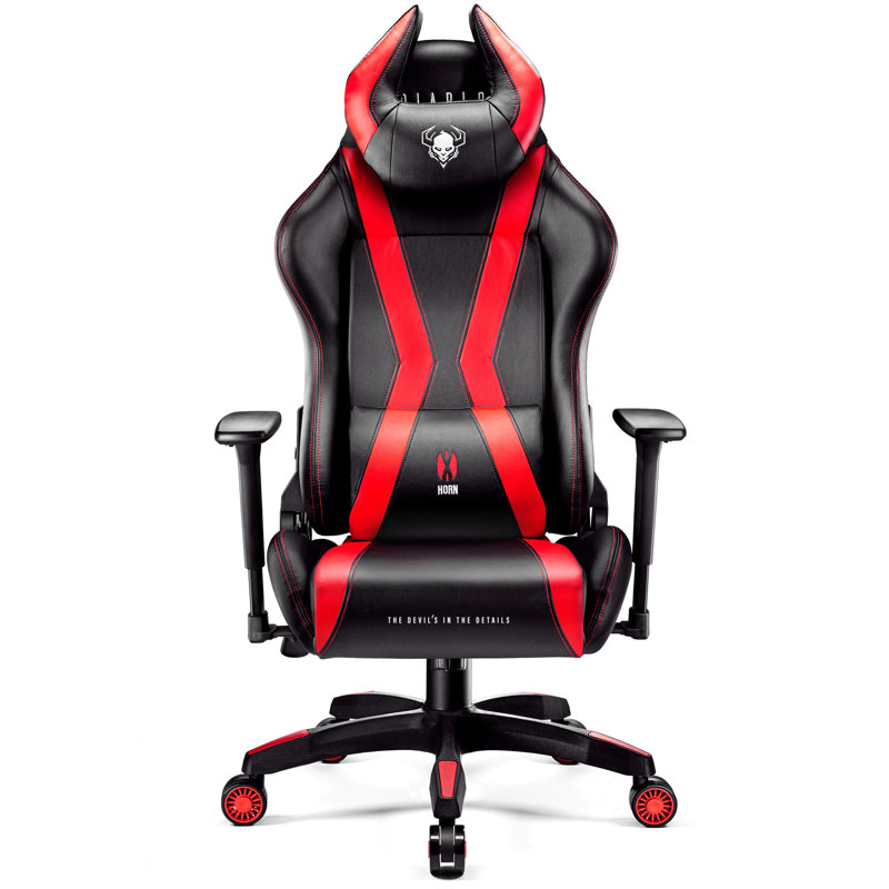 Executive Chair, Black, Black/Red