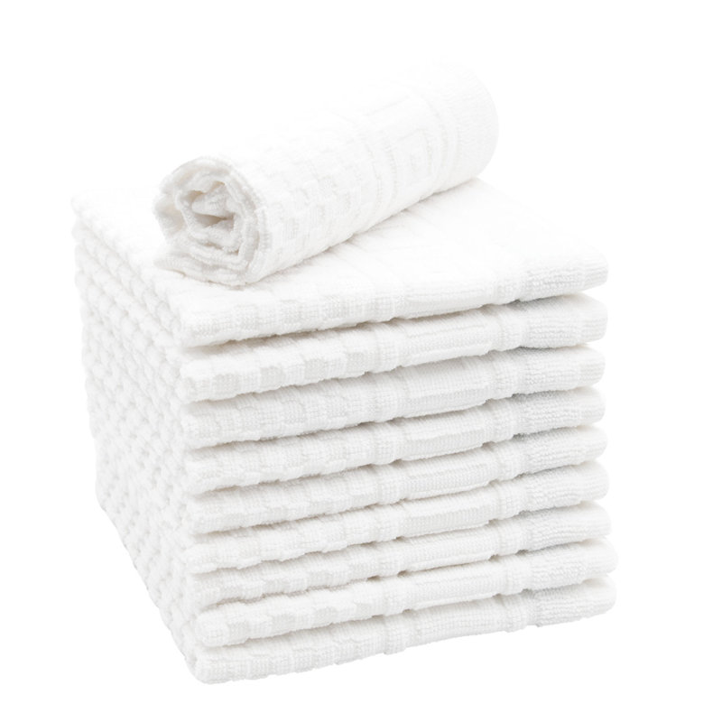 Midweight Towels, White