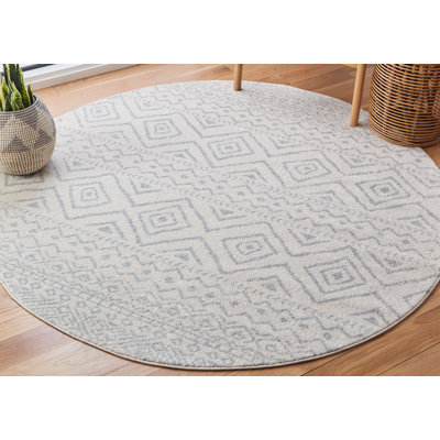 Tapis ivoire / gris clair Sutphin Southwestern