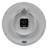 QXA810YLH Wall Clock, Light Brown-970993170