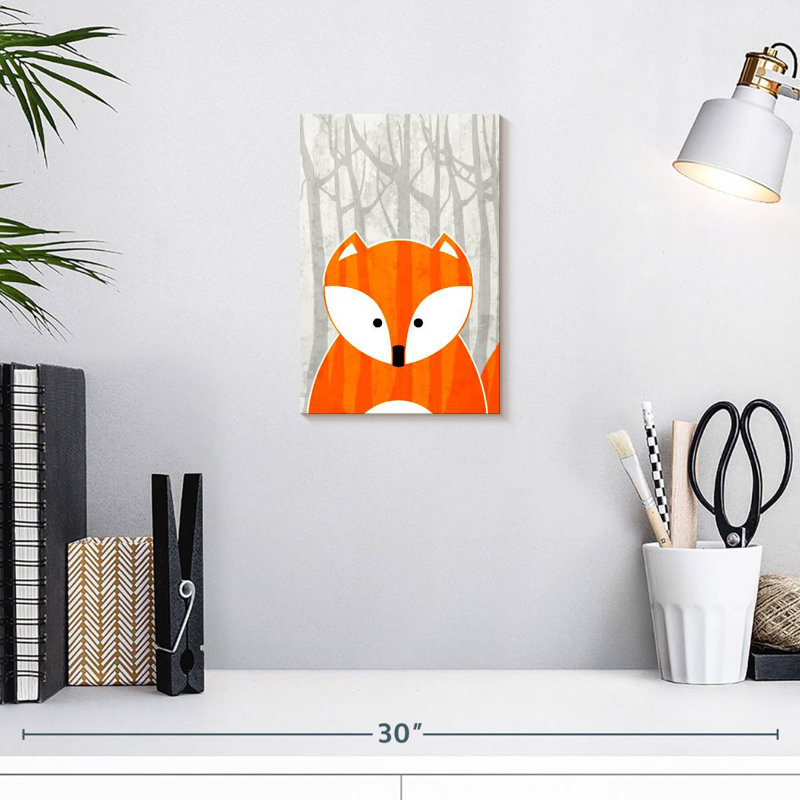 Brampt Woodland Fox, 12" H x 8" W