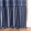 Paire de rideaux à volants Martha Stewart bleu (ensemble de 2)-121848061